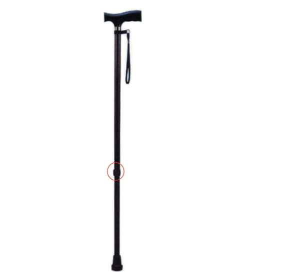 Canne Aluminium Réglable Bronze | 229 DH