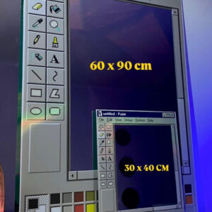 Miroir Paint Design Windows XP Rétro Pixel Art | 799 DH